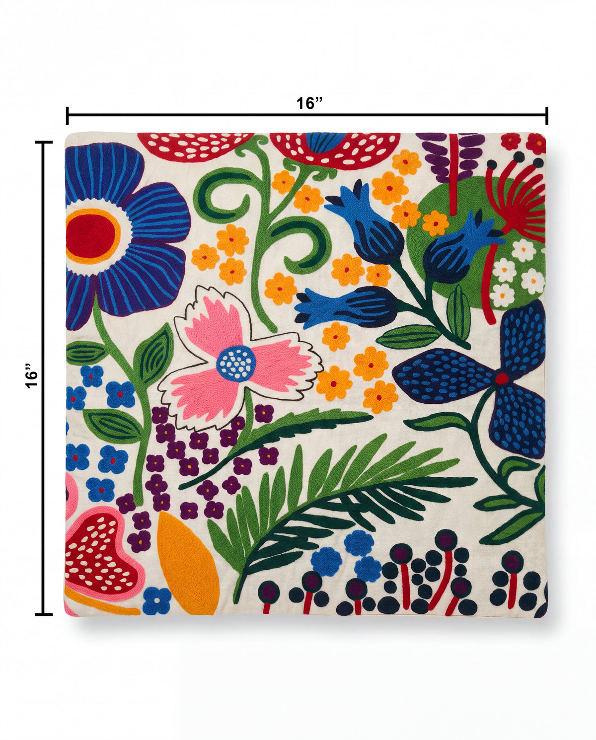 Kundi Embroidered Cushion Cover SSA-0495
