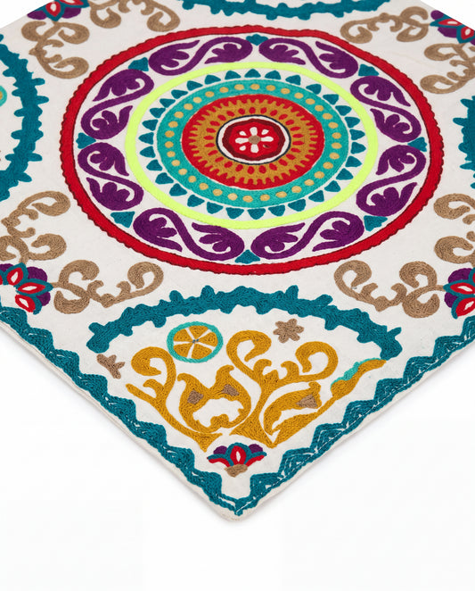 Kundi Embroidered Cushion Cover SSA - 0539