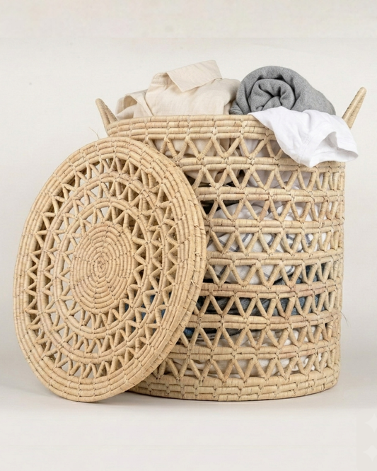 Laundry Net Basket - Natural Color