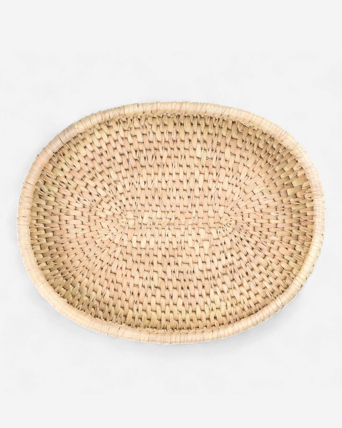 Oval Fruit Beige Tray SSR-1272 D-1