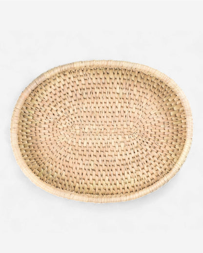 Oval Fruit Beige Tray SSR-1272 D-1