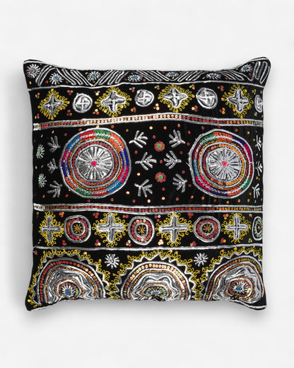 Mukaish Craft Cushion Cover SSR-1467