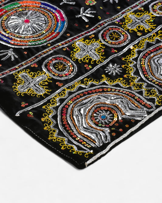 Pani Work Embroidered Cushion Cover SSR -1467