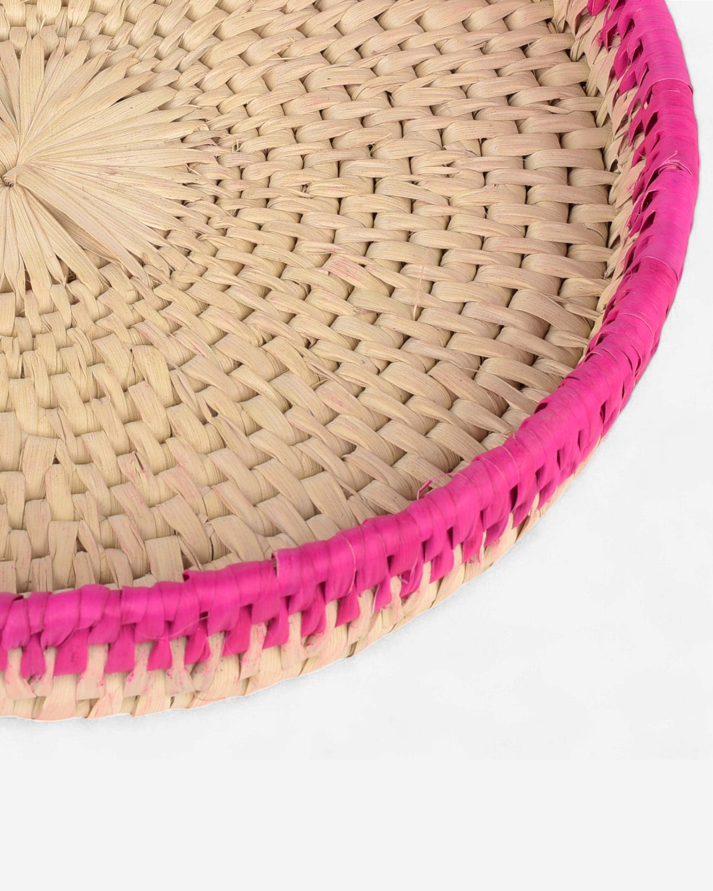 Round Fruit Tray Pink SSR-1397