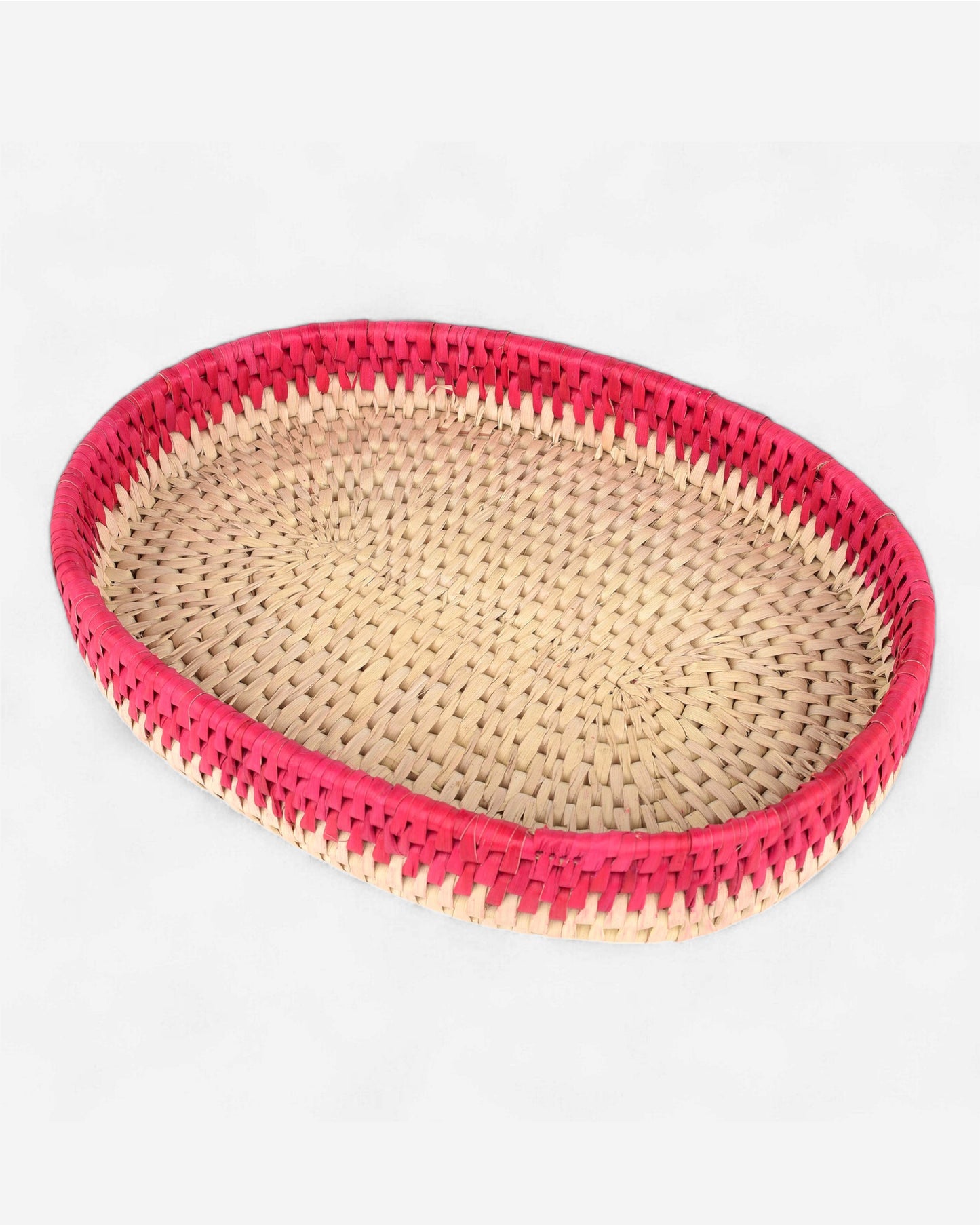 Oval Fruit Red Tray SSR-1272 D-7