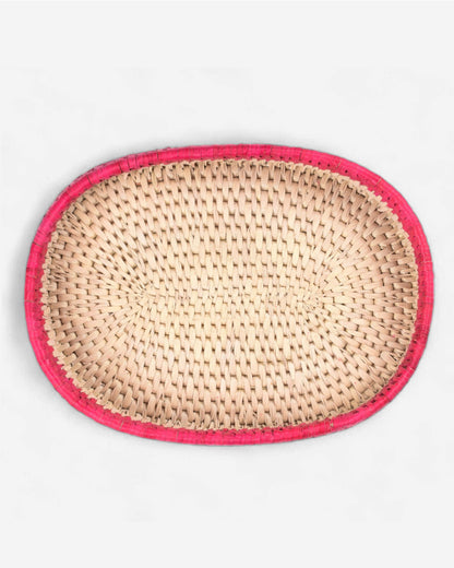 Oval Fruit Red Tray SSR-1272 D-7