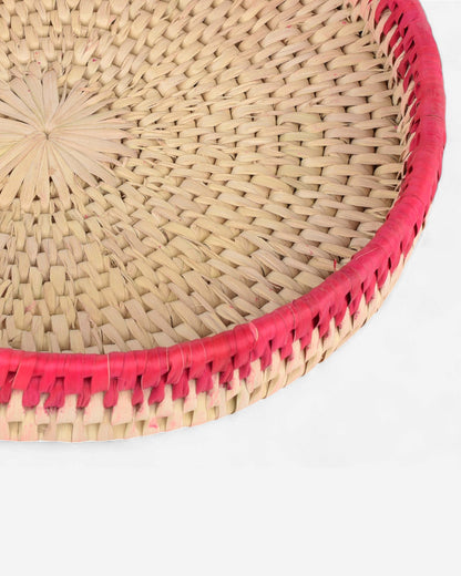 Round Fruit Tray Red SSR-1397