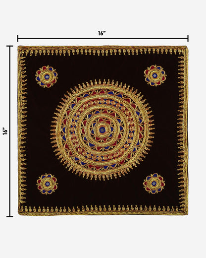 Muka Craft Brown Cushion Cover SSR-1289