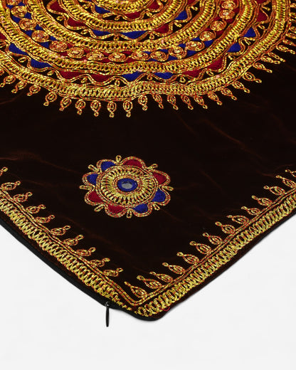 Muka Craft Brown Cushion Cover SSR-1289