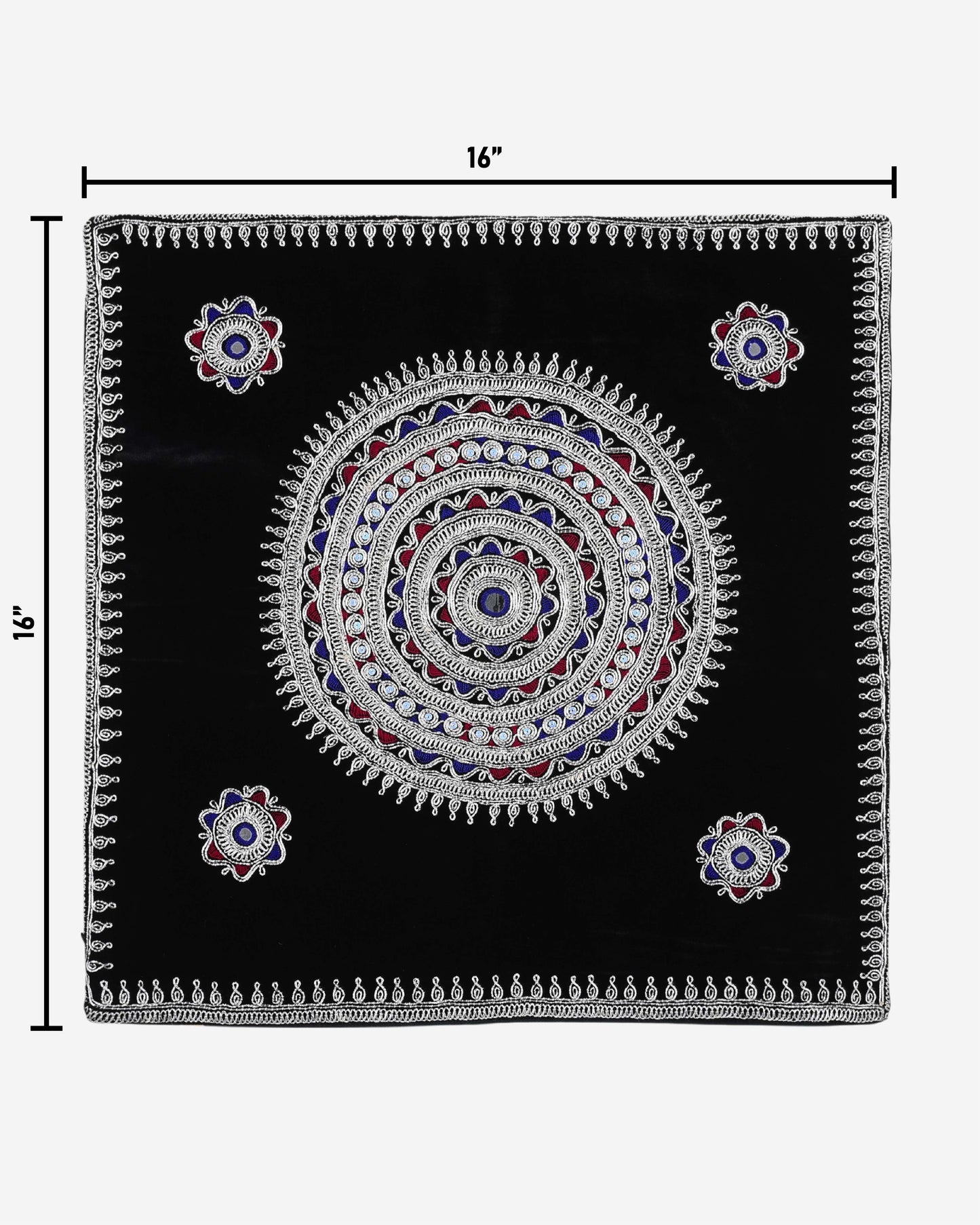 Muka Craft Black Cushion Cover SSR-1289