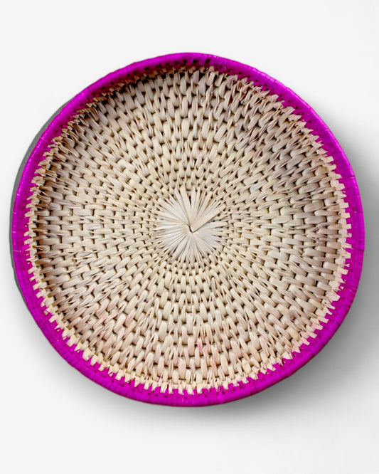Round Fruit Tray Pink SSR-1397