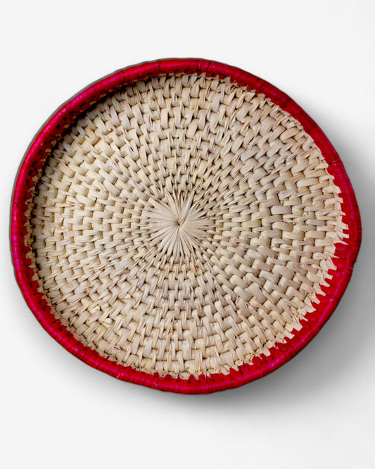 Round Fruit Tray Red SSR-1397