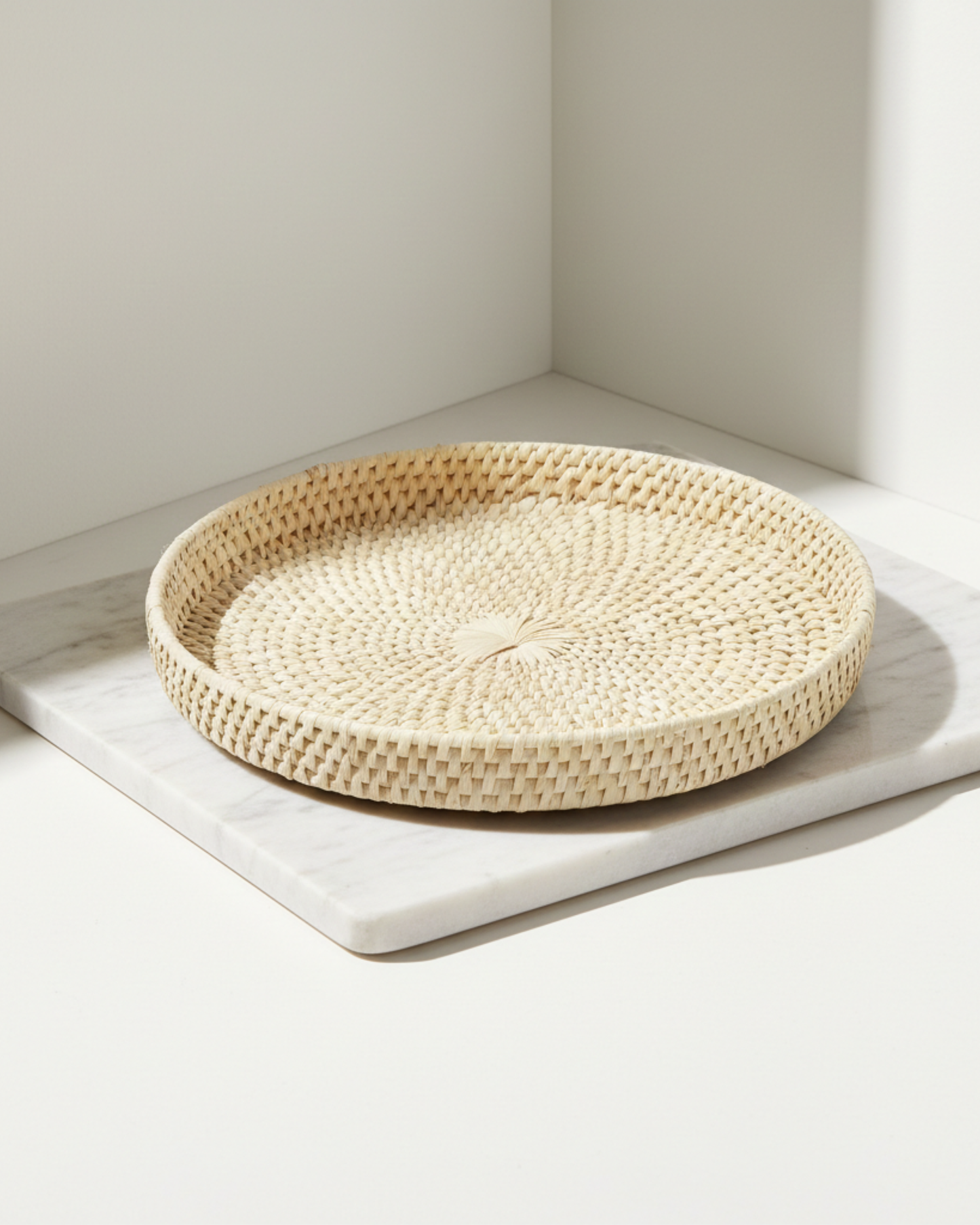 Fruit Tray - Round Natural Color