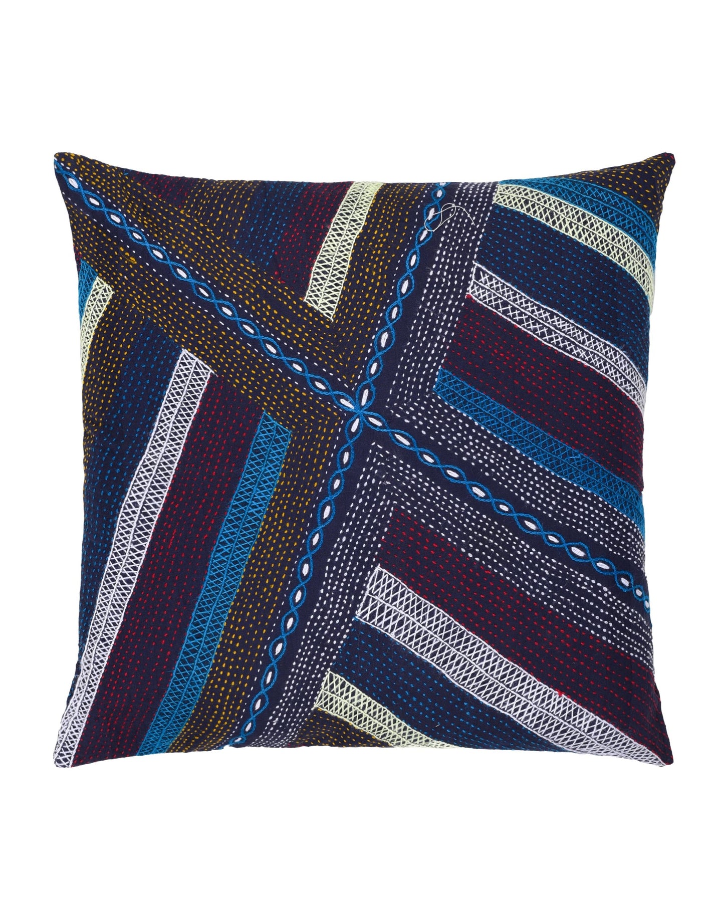 Running Stitched Cushion Cover SSA-0034