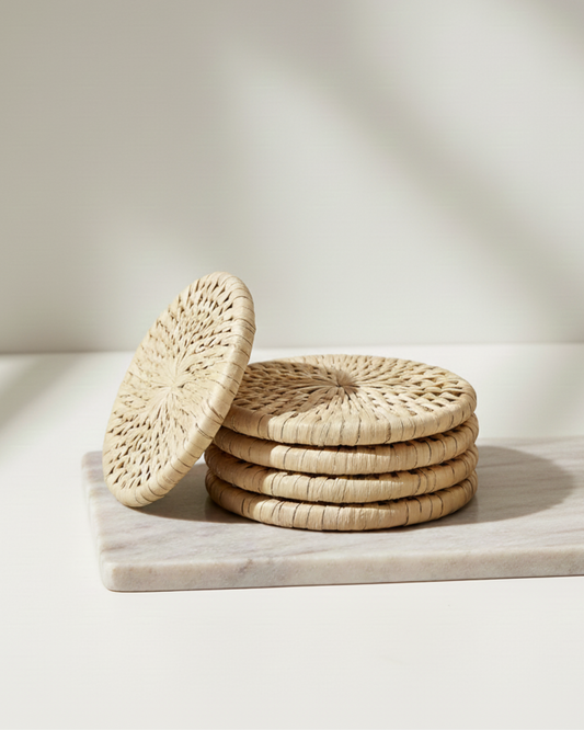 Tea Cup Coasters - 6 Pcs Set