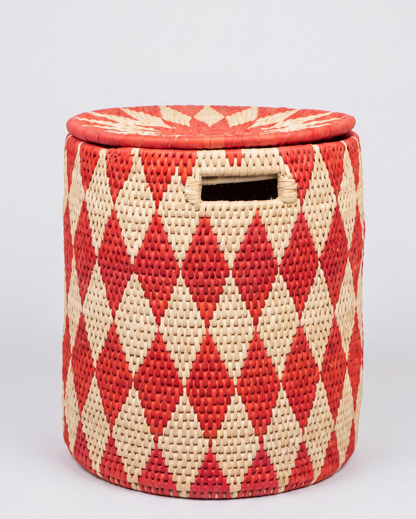 Multi Purpose Storage Basket Red Color