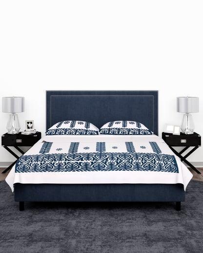 Applique Bedsheet + 2 Pillow Covers SSR-1636