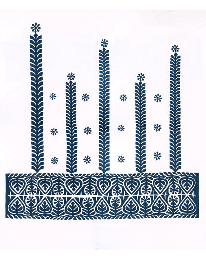 Applique Bedsheet + 2 Pillow Covers SSR-1636