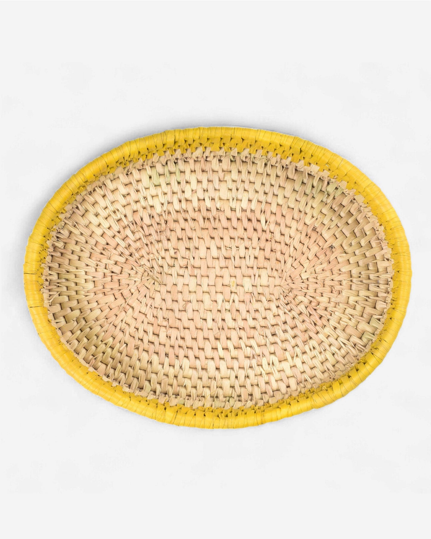 Oval Fruit Yellow Tray SSR-1272 D-2