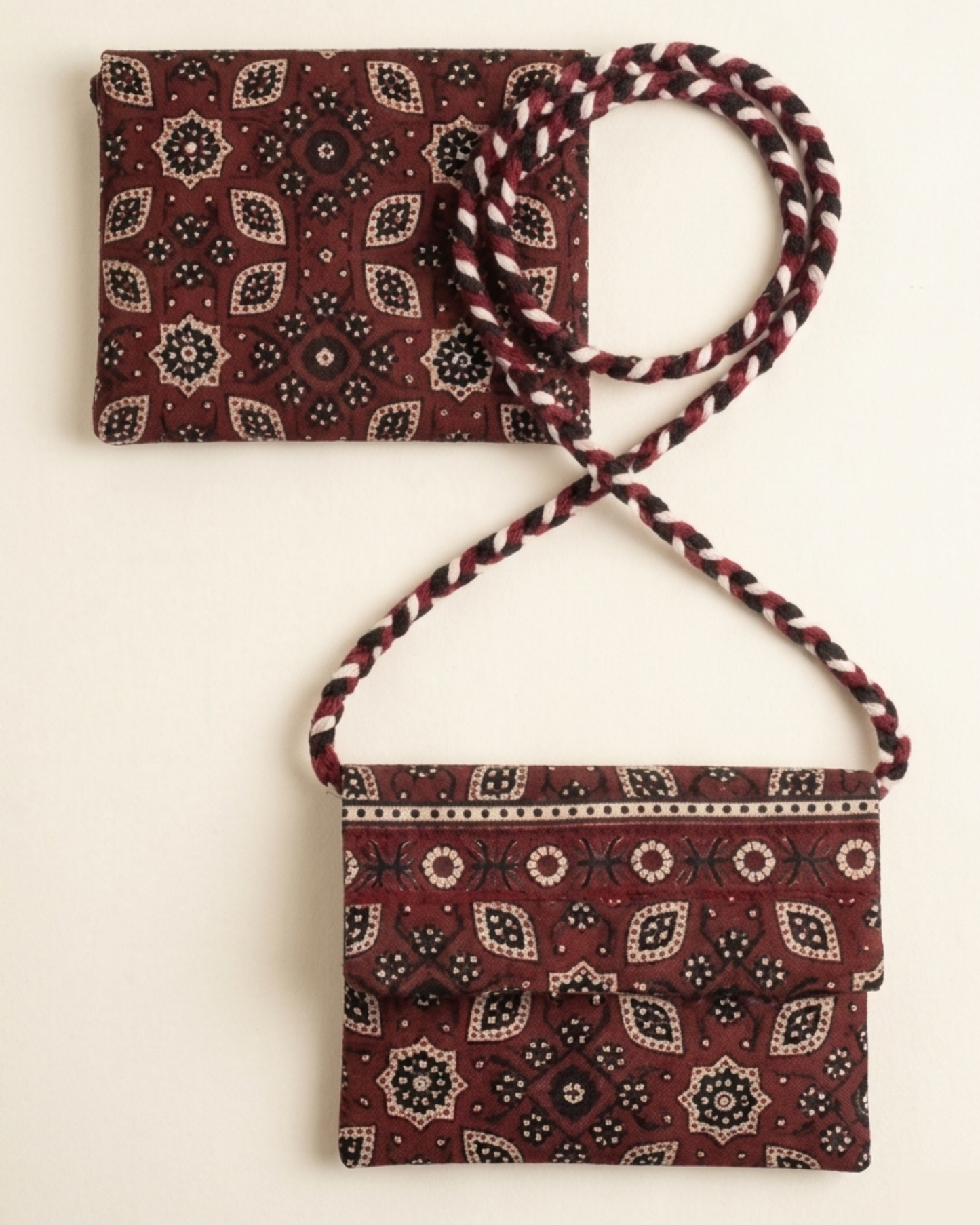 Ajrak Crossbody Bag | Sling Bag