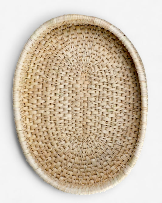 Oval Fruit Beige Tray SSR-1272 D-1